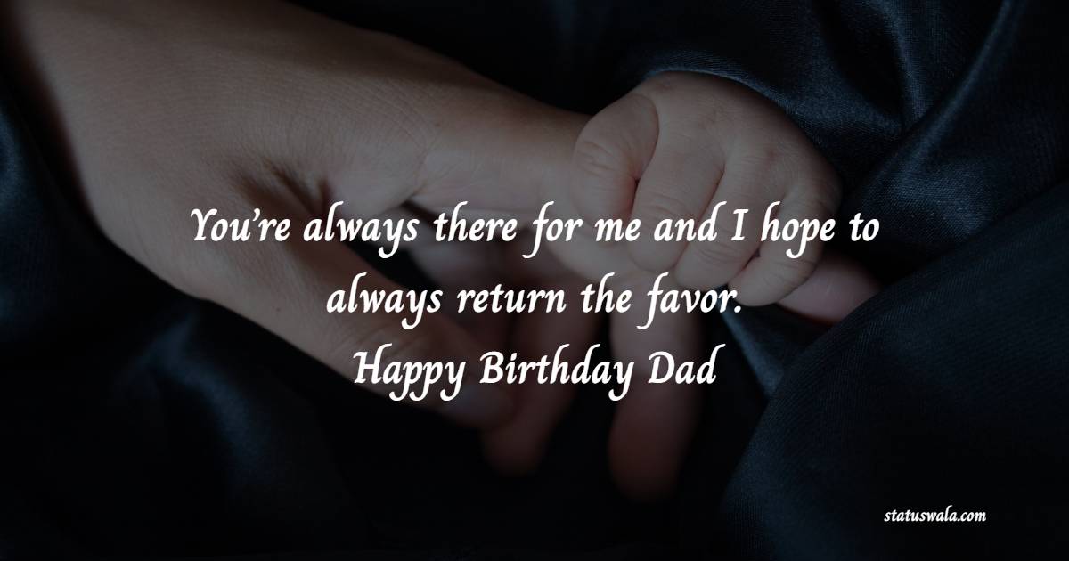 latest birthday Wishes for dad