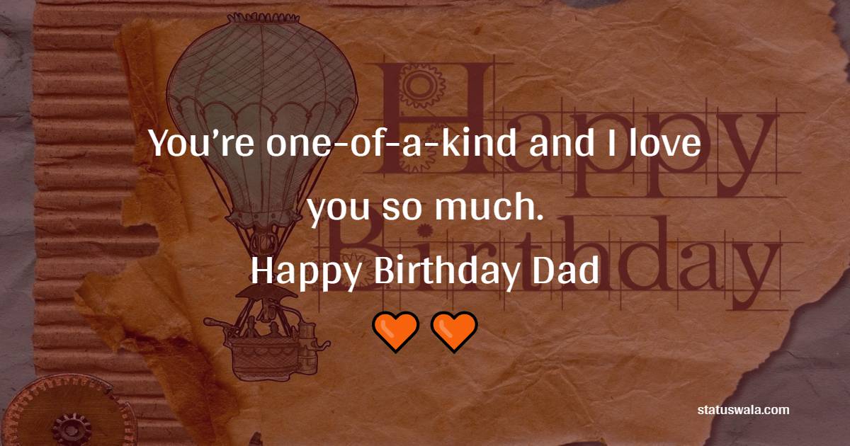 Sweet birthday Wishes for dad